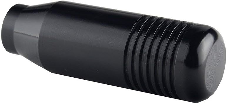 DEWHEL 5 6 Speed Manual Shift Knob M10x1.25 Screw On Aluminum (Black)