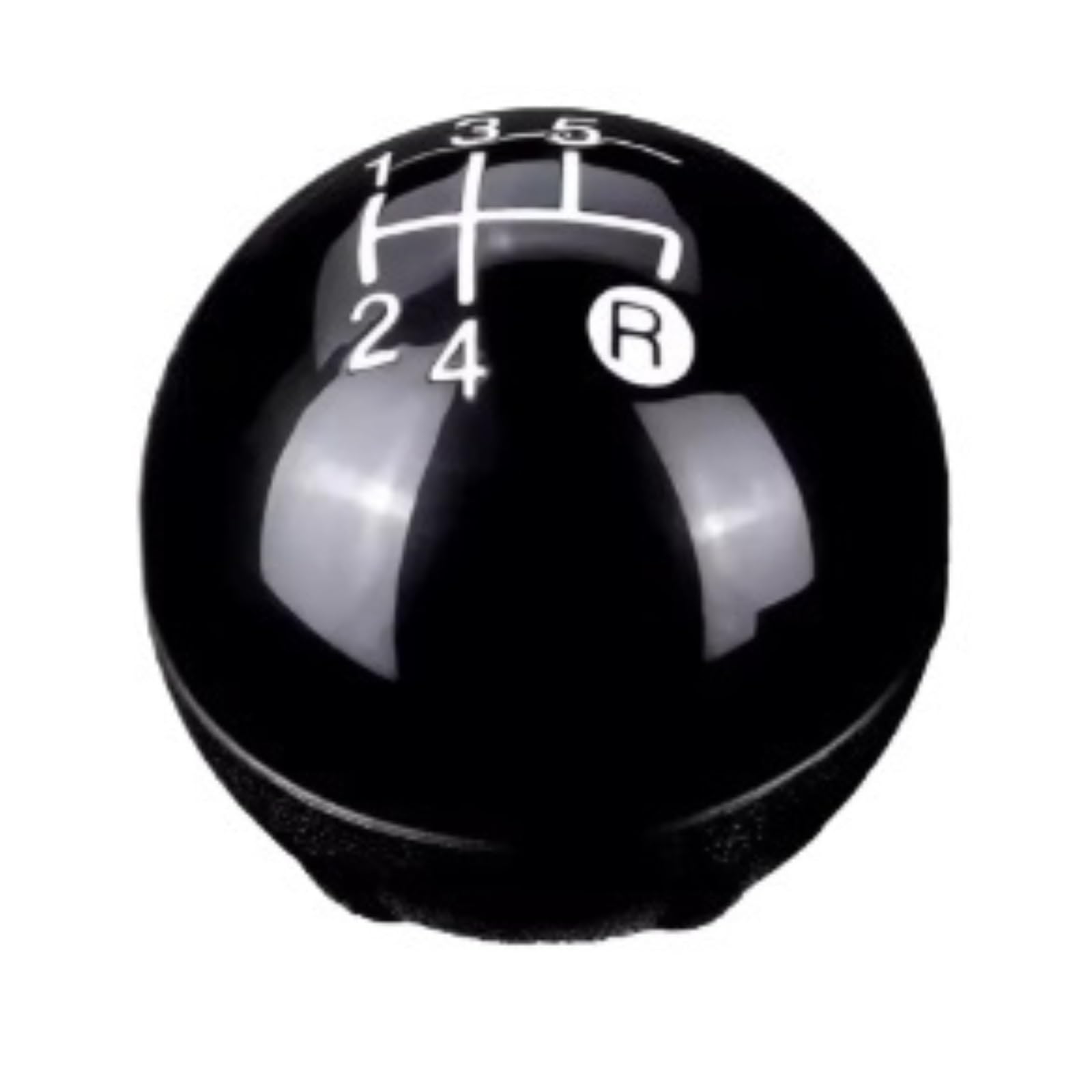Xexjhqq One Color Gear Stick Knob For Fiat 500 2007-2015 Pen Head Shift Knob Gear Sporty Lever