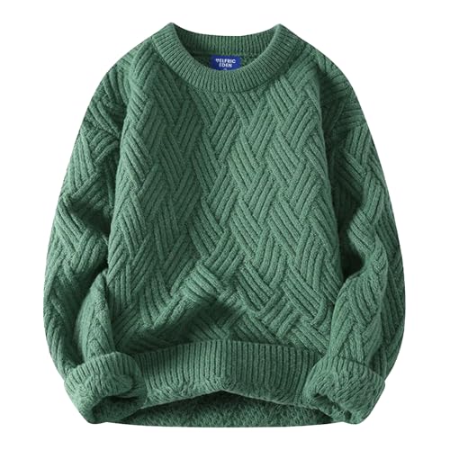 Aelfric Eden Vintage Oversized Sweaters Crewneck Knit Pullover Baggy Loose