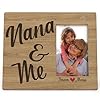 Nana and me picture frame nana gifts for grandma from grandkids grandma birthday mothers grandparents day gifts for nana grandkids grandma grandparents picture photo frame for 4×6 photos  urban country home decor