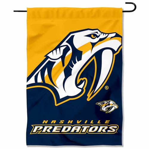 Drapeau de jardin Predators double face en tissu premium durable