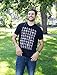 Ann Arbor T-shirt Co. Guitar Chord Chart | Cool Musician Guitarist Teacher Music Playing Notes T-Shirt - Black, X-Large