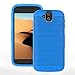 Kyocera DuraForce Pro E6800 Flex Skin Gel Case with Slim Line Drop Protection TPU material (Blue)