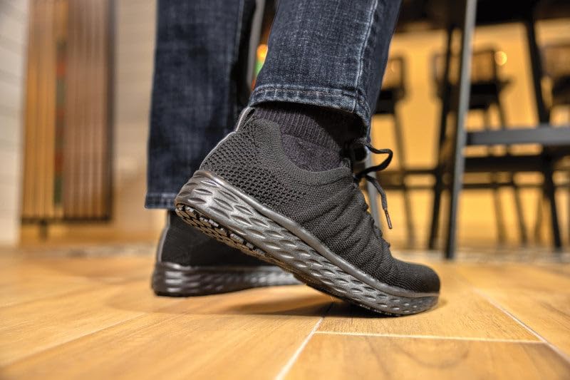 Shoes For Crews Men's Slip-Resistant Work Sneakers – Comfortable, Non-Slip Shoes – Ideal for Food Service, Healthcare & Hospitality - EVERLIGHT - Image 7