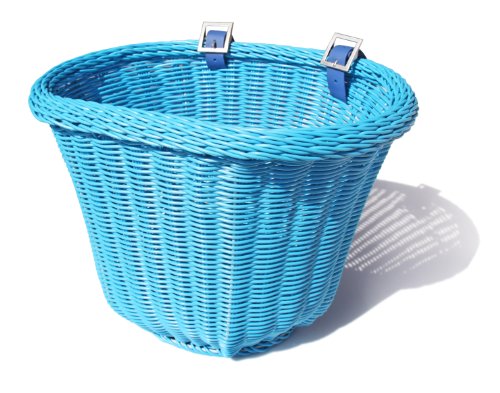 Colorbasket Adult Front Handlebar Bike Basket - Blue - Thumbnail 5