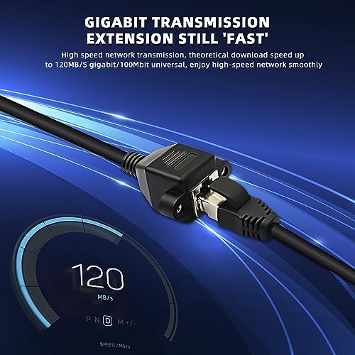 Cable Extensor Ethernet Cat 6 V TELESKY 1 m RJ45 2 Pack miniatura 3