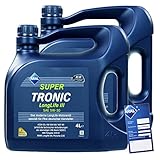 aral super tronic 0w40 noack Lieferumfang: 2x 4 L Aral Super-Tronic Longlife III 5W-30 Motor-Öl Motoren-Öl - Kanister inkl. Ölwechsel-Anhänger
