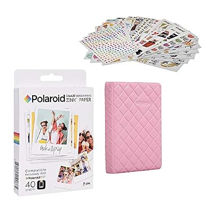 Polaroid 3.5 x 4.25 inch Premium Zink Paper Sticker Kit