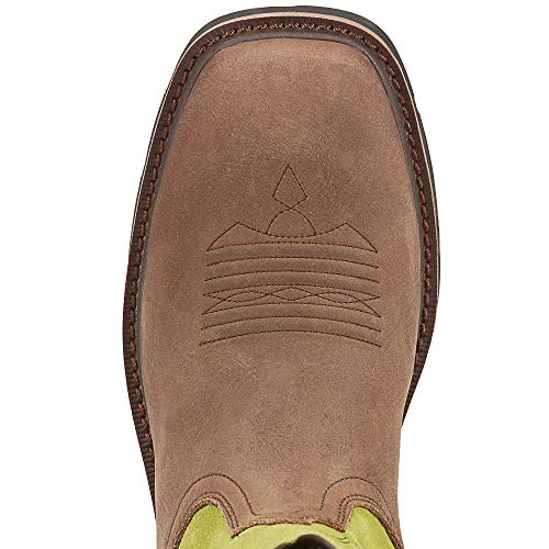 Ariat Groundbreaker Wide Square Toe Waterproof Steel Toe Work Boots - Men’s Leather Country Work Boot
