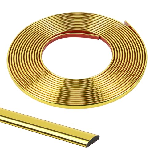Hovom 16Ft Car Chrome Trim Molding Strip, Scratch-Proof Automotive Chrome Tape, 5/16