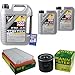 Produktbild Filter Set Inspektionspaket 7 Liter Liqui Moly Motoröl Top Tec 4100 5W-40 MANN-FILTER Luftfilter Ölfilter