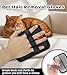 LUCKYOPERA Pet Hair Removal Gloves for Cats & Dogs, Reusable Electrostatic Grooming Gloves, Hair Remover Tool for Couch, Furniture, Carpet, Car Seat, Clothes (Finger Type)