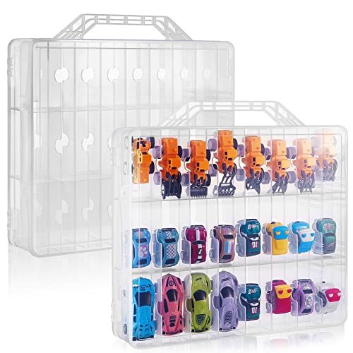 Boîte de rangement jouets pour voiture et petite poupée