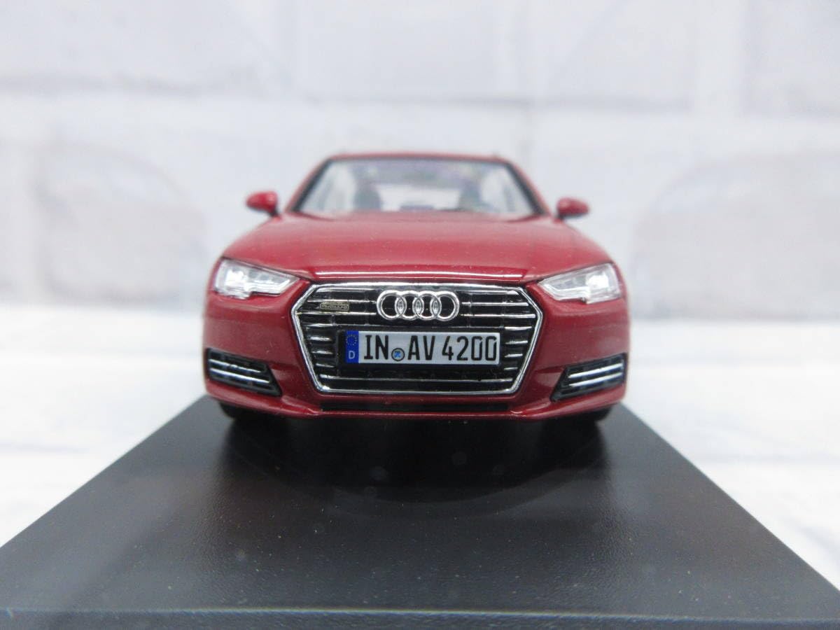 Amazon | ミニカー 1/43 アウディ Audi 5代目A4 アバント タンゴレッド