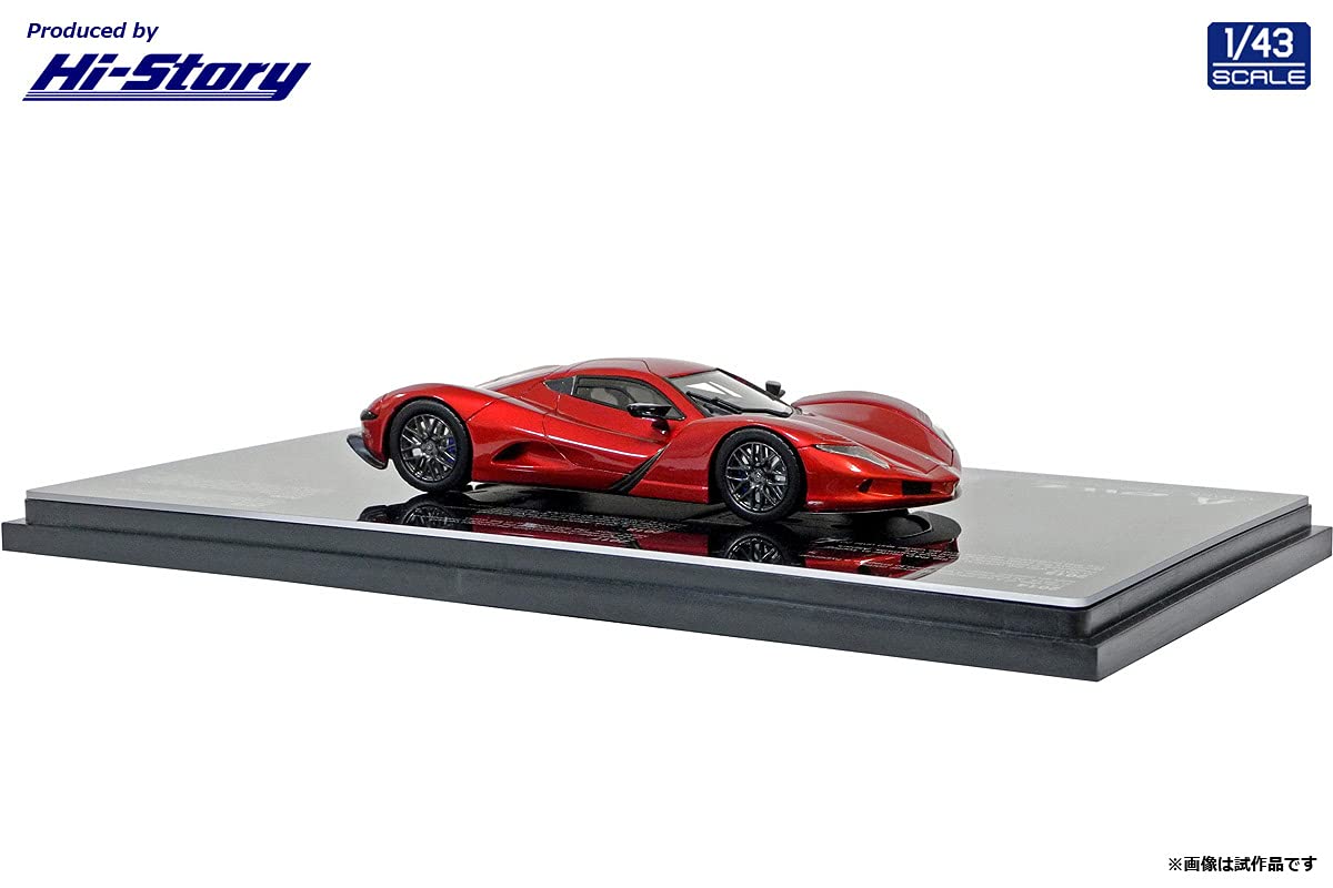 1/43 Hi-story Aspark owl 美品　送料込み Amazon | Hi Story 1/43 ASPARK OWL (2020) レッドメタリック 完成品