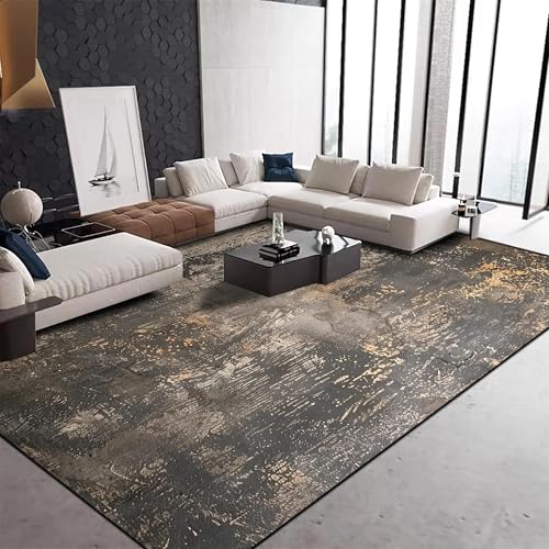 Tapis de salon moderne abstrait pour sublimer votre table basse