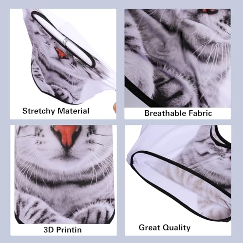 Image of Balaclava Mask 3D Print Full Face Mask Cooling Neck Gaiter Sun Protection Face Cover Mask Windproof Ski Mask