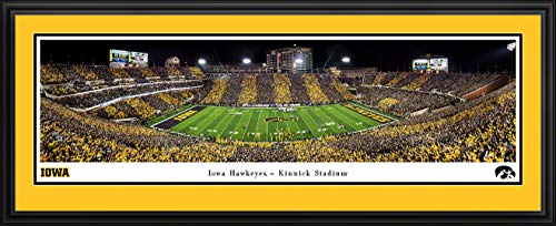 Iowa Hawkeyes Football Panoramic Wall Art Decor