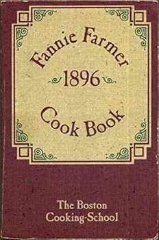 Paperback The original Fannie Farmer 1896 cook book
