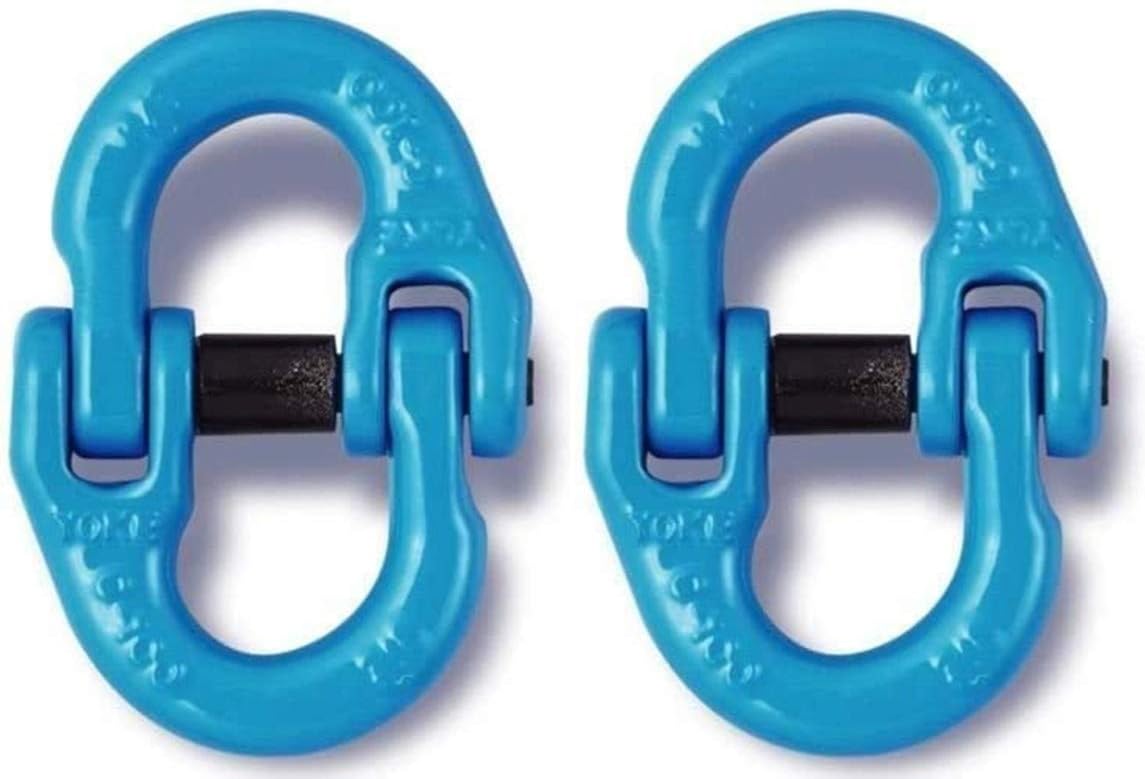 Qty. 2, X-015-20 (x2), 3/4 Grade 100 Coupling Link, Hammer Lock Chain Connector