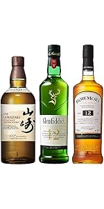 Amazon.co.jp: 山崎・ボウモア12年・メーカーズマーク セット