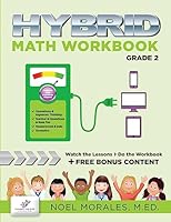 Hybrid Math Workbook Grade 2 151209840X Book Cover