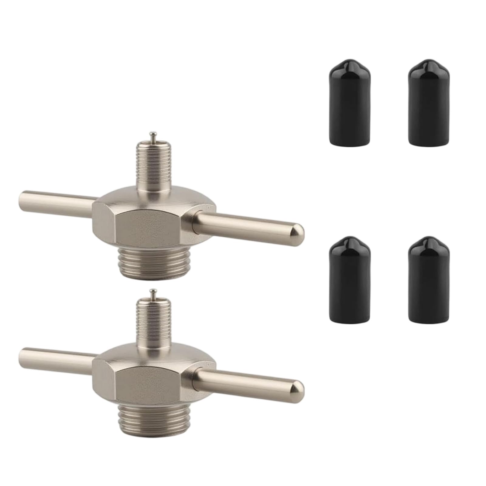 Kaeltsyn 2 Metal Sprayer Bottle Nozzle Cap For 19487 Fillers Lid Liquid Dispenser Prevents Leakage Problems Leakproof Design Sprayer Replacement Cap