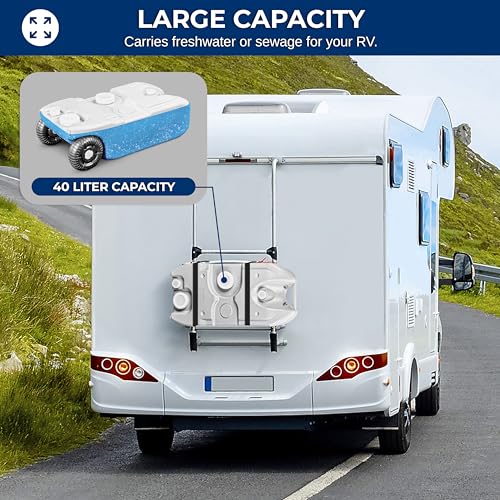 Serenelife SLCMPWT40 40L Rv Portable Water Tank thumb #1