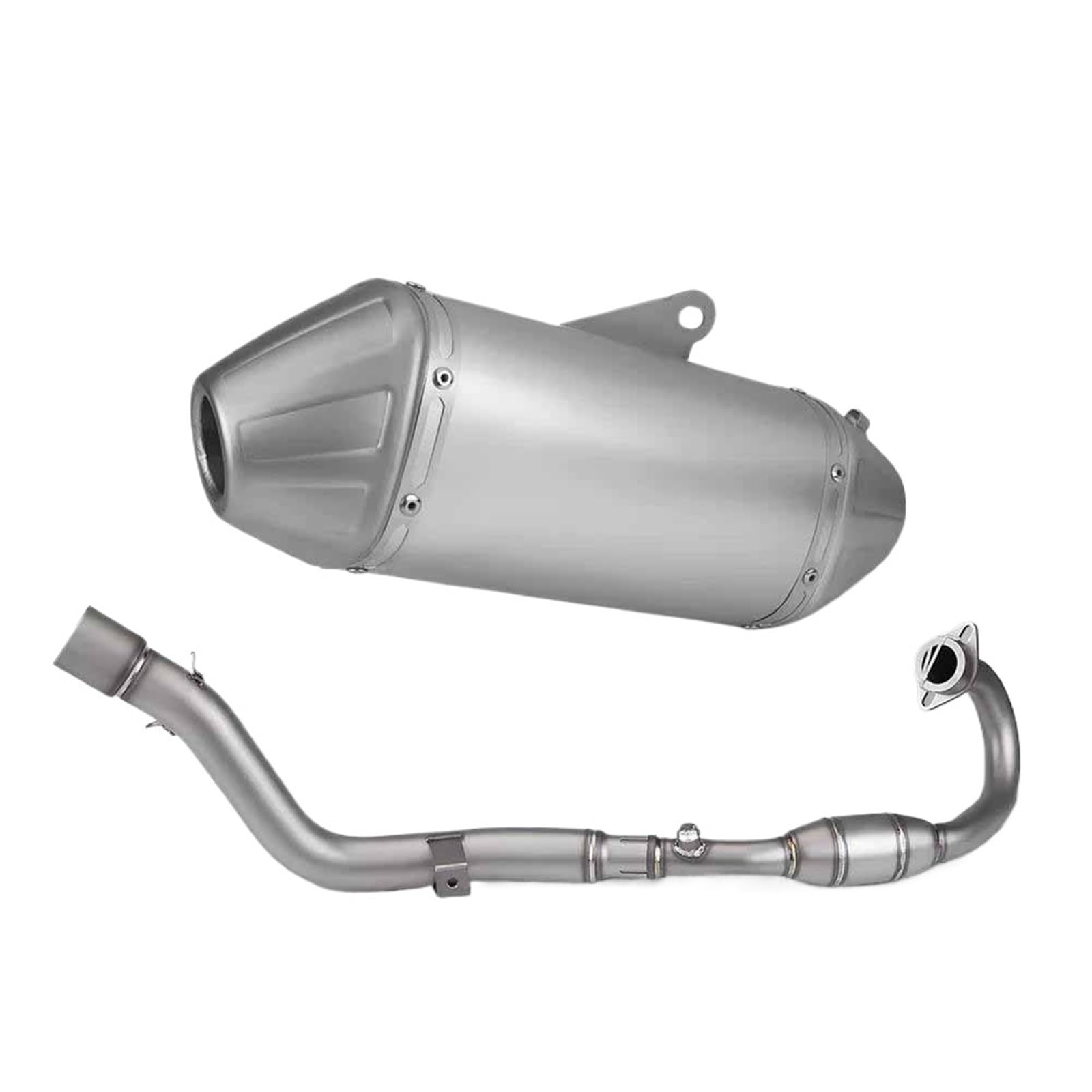 Silenciador CRF300L escape completo que reduce el peso y mejora el sonido en pistas de tierra 5