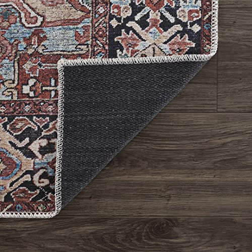 Tapete Oriental Neyland Lavable 9' x 12' miniatura 6