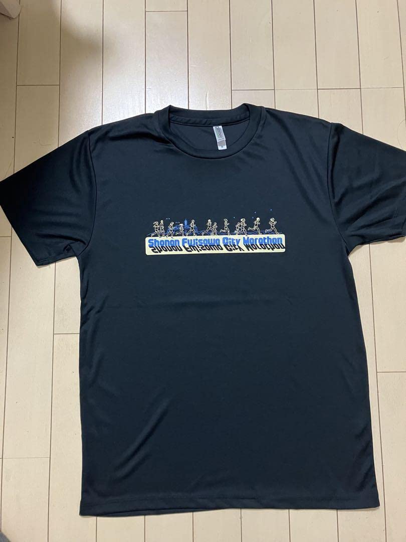 Amazon.co.jp: 湘南藤沢市民マラソン 大会記念Tシャツ リストバンド 