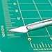 Precision Knife with 10 Blades, Plus Self Healing Cutting Mat (8¾ X 12 Inches) - Value Bundle