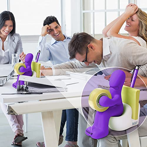 Butt-Supplies-Rollo-de-cinta-adhesiva-con-dispensador-152-x-148-x-66-cm-222-g-Purpura