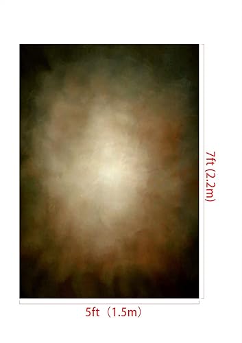 Miniatura 2 de Kate Fondos de fotografía abstracta para retrato de Phoro para foto de cabeza, retrato marrón, accesorios de estudio, 5 x 7 pies