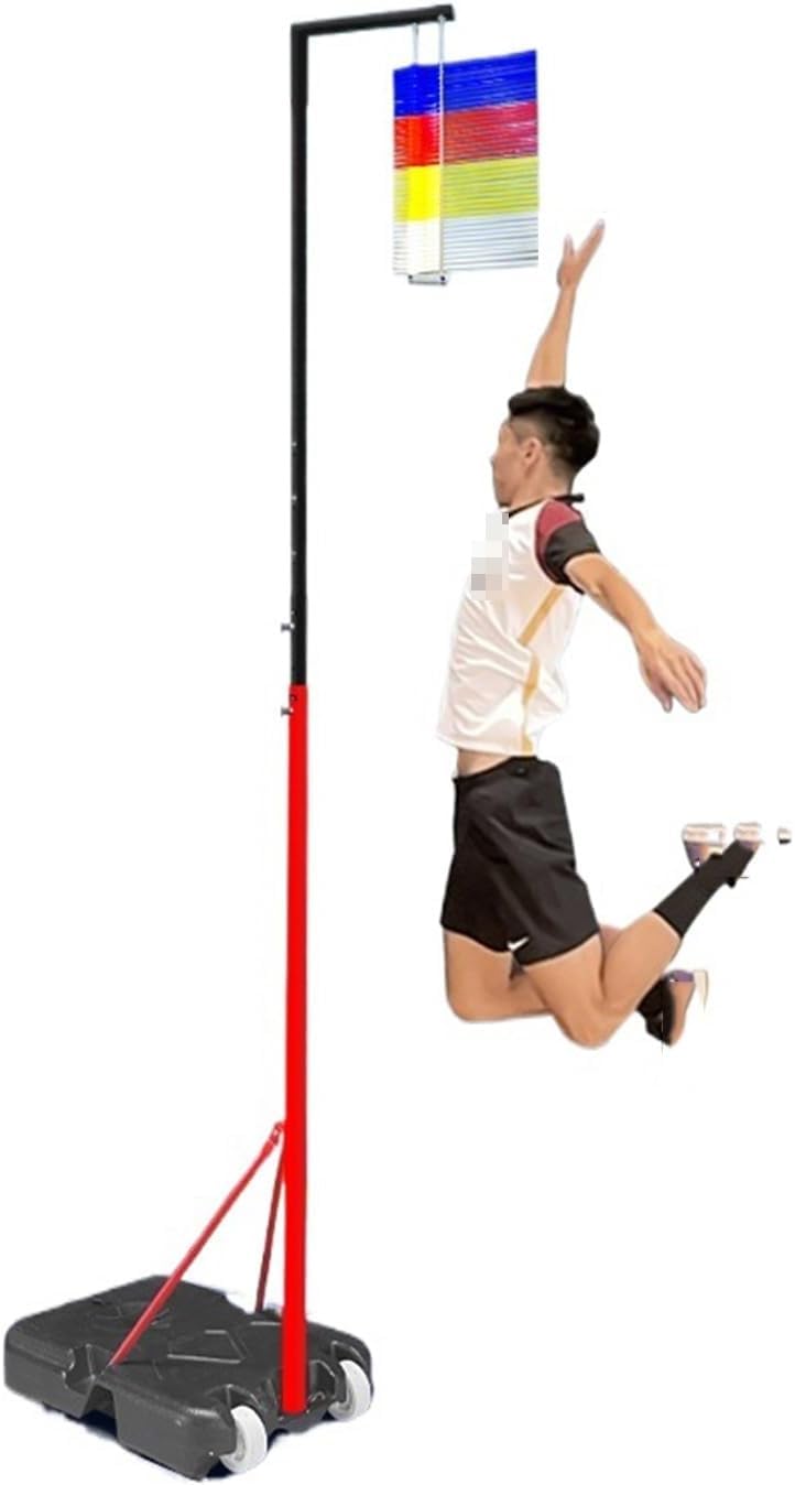YXZQLOZ Adjustable Vertical Jump Trainer For Volleyball & Basketball, Enhance Slam Dunk Skills, Boost Performance