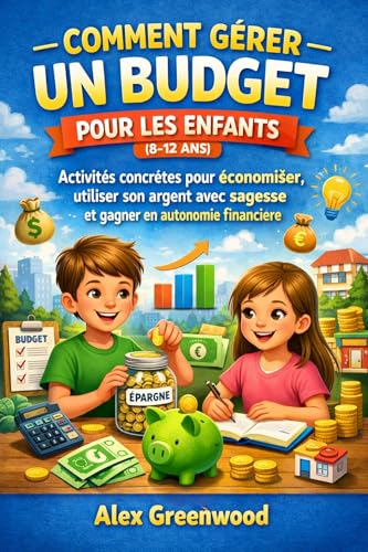 COMMENT GÉRER UN BUDGET POUR LES ENFANTS (8-12 ANS): Activités concrètes pour économiser, utiliser son argent avec sagesse et gagner en autonomie financière.