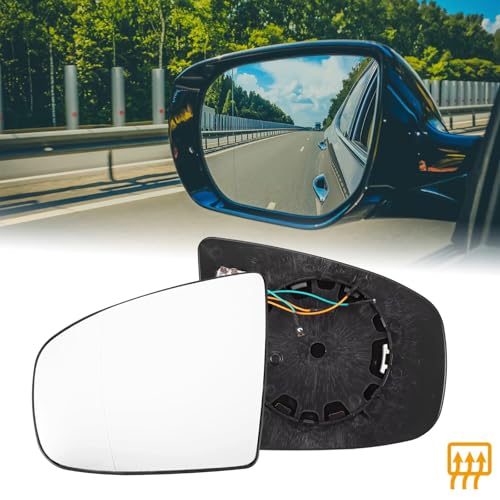 Cristal térmico para espejo retrovisor de X5 y X6, recambio para conducción invernal