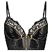 Produktbild HUNKEMÖLLER Vorgeformter Push-up-Longline-Bügel-BH Talia Cup A - F - Black - 75B