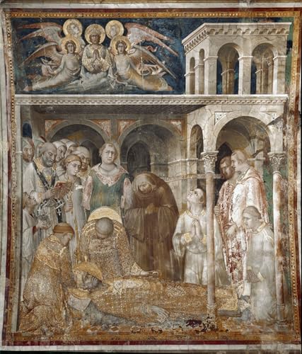 Tableau Simone Martini pour salon : une toile murale de 60x90cm idéale en déco