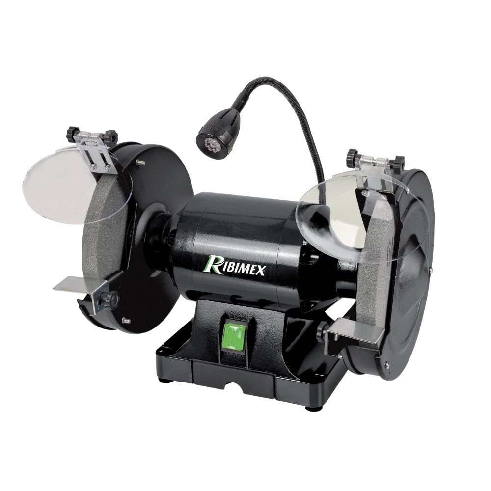 RIBIMEX PRTME200/550 Smerigliatrice da Banco 200 mm 400 W