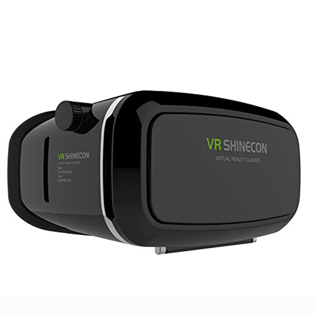 Gafas de realidad virtual Vr Shinecon de nueva generación para teléfonos inteligentes de 4 a 6 pulgadas para películas y juegos 3D, caja virtual