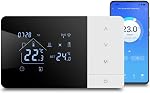 Programmable WiFi Heating and Cooling Thermostat with App and Voice Control for Gas, ABS, Battery, or USB Boilers
