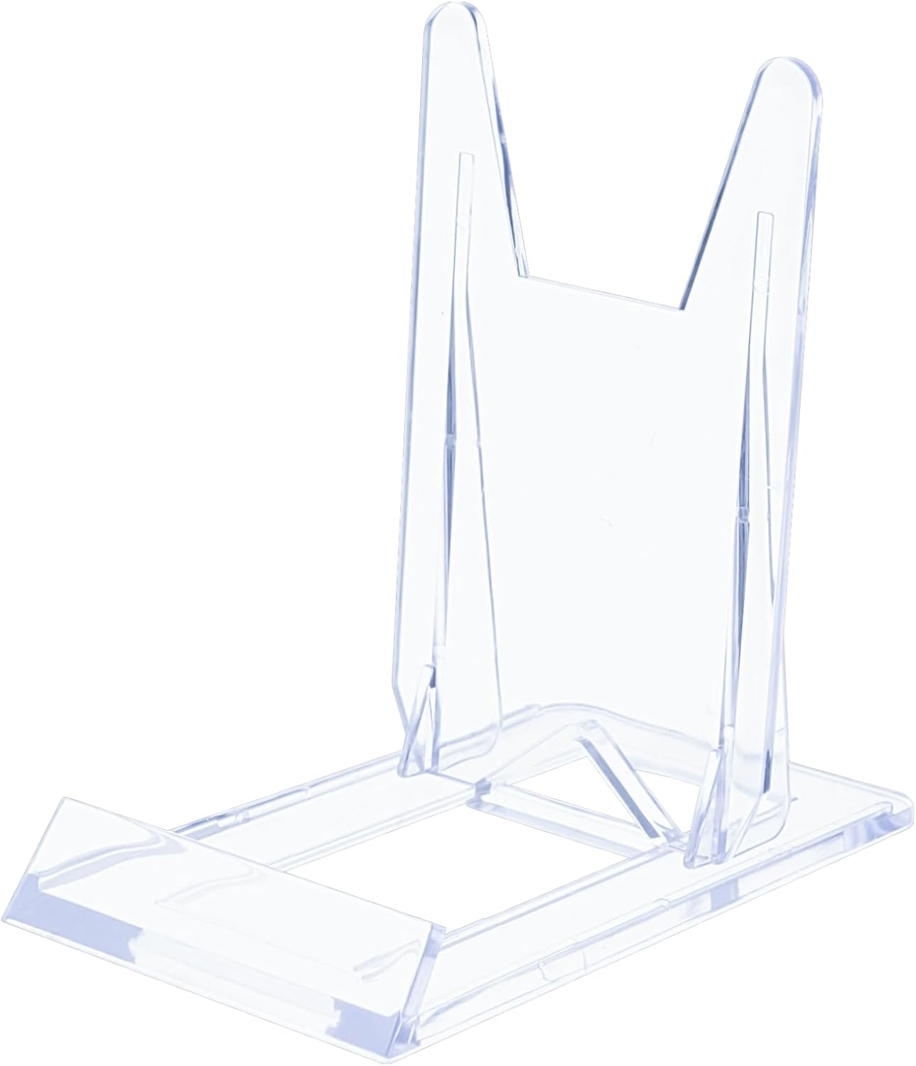 20Pcs Plastic Stands For Display, Adjustable Acrylic Holders For Plates, Pictures, Frames, Books, And Cards