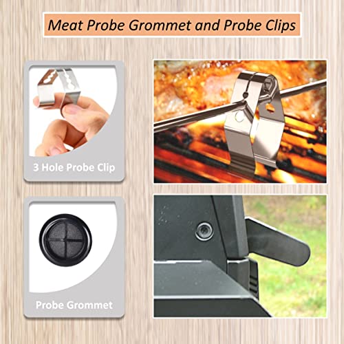 2-Pack Meat Temperature Probes Replacement 9004190170 For Masterbuilt Gravity Series 560/800/1050Xl Digital Charcoal Grill + Smoker #TOP3