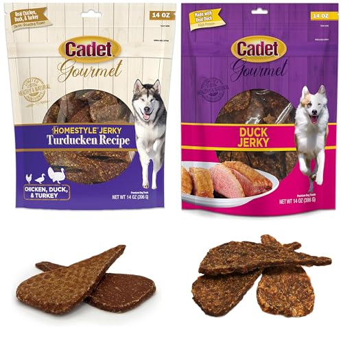 Cadet 2 Pack Gourmet Duck Dog Treats Variety Pack –