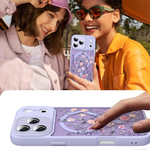 Fsoole Magnetic for iPhone 17 Pro Max Case with Screen Protector, Purple by Fsoole - Used condition - Image 6