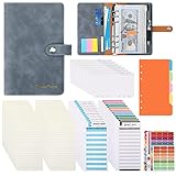 【Espacio interno】Hay varias ranuras para tarjetas y una ranura para bolígrafo en la cubierta, por lo que puede almacenar fácilmente tarjetas bancarias, tarjetas de visita, etc. Esta carpeta también incluye pegatinas multifunción y publicaciones en inglés para registrar y organizar el trabajo diario. Adecuado para el almacenamiento de su dinero en efectivo, pasaportes y cheques.