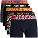 Produktbild JACK & JONES Trunks 4er Pack Boxershorts Boxer Short Unterhose S M L XL XXL NEU (XXL, 12) (XL, 5er Pack Bunt 8 ohne Wäschesack)
