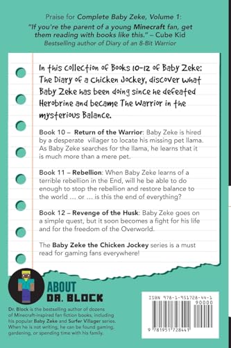 The Complete Baby Zeke: The Diary of a Chicken Jockey, Books 10 to 12
