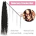 Soft Boho Locs Crochet Hair for Black Women-30 Inch 8 Packs Goddess Faux Locs Crochet Human Hair Feeling Pre Looped with Curly Ends(1B, 30 Inch(Pack of 8))